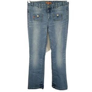 Stylish Blue Boot Cut Jeans